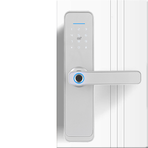  Silver smart lock 